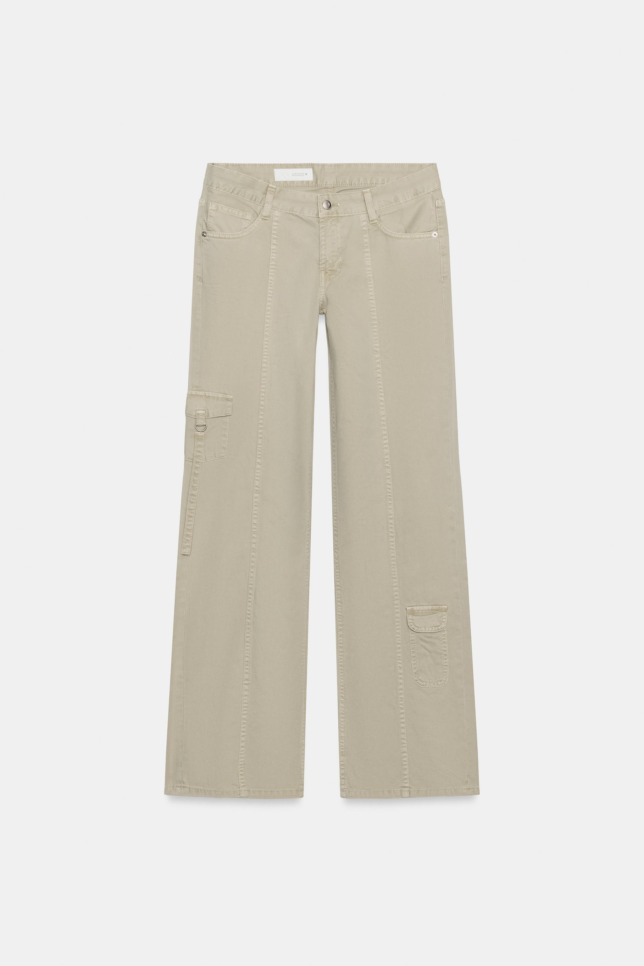 SEAM DETAIL CARGO PANTS